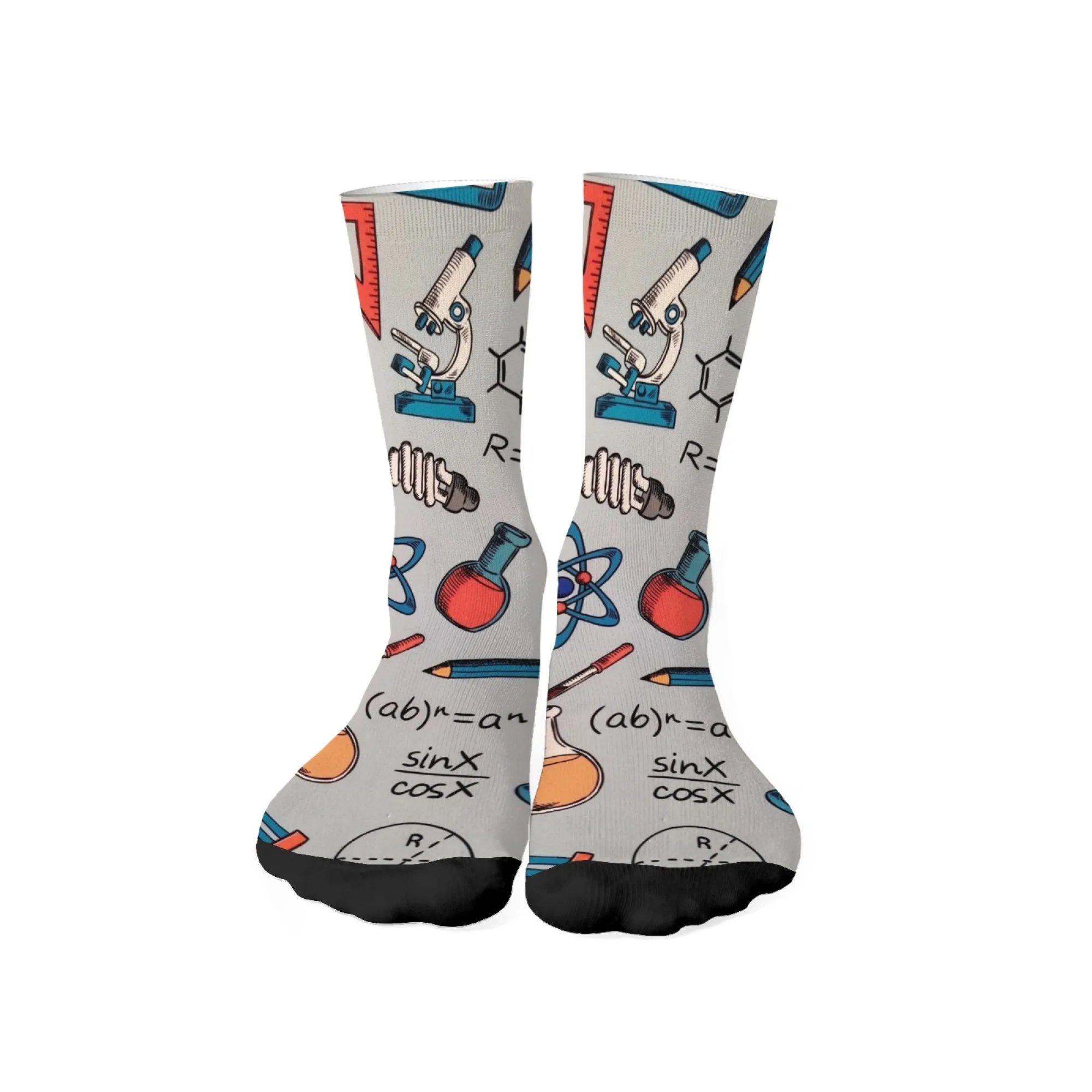 Funny Math Chemistry Element Printed Men's Socks Skin-friendly Breathable Socks Stylish Street Hip-hop Fun and Novel Socks
Funny Math Chemistry Element Printed Men's Socks Skin-friendly Breathable Socks Stylish Street Hip-hop Fun and Novel Socks
