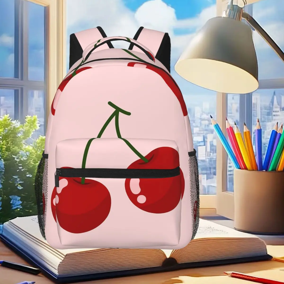 Рюкзак Cherry для студентов, школьная сумка, походный дорожный рюкзак для мужчин и женщин, модная сумка для книг, сумки на плечо
Рюкзак Cherry для студентов, школьная сумка, походный дорожный рюкзак для мужчин и женщин, модная сумка для книг, сумки на плечо