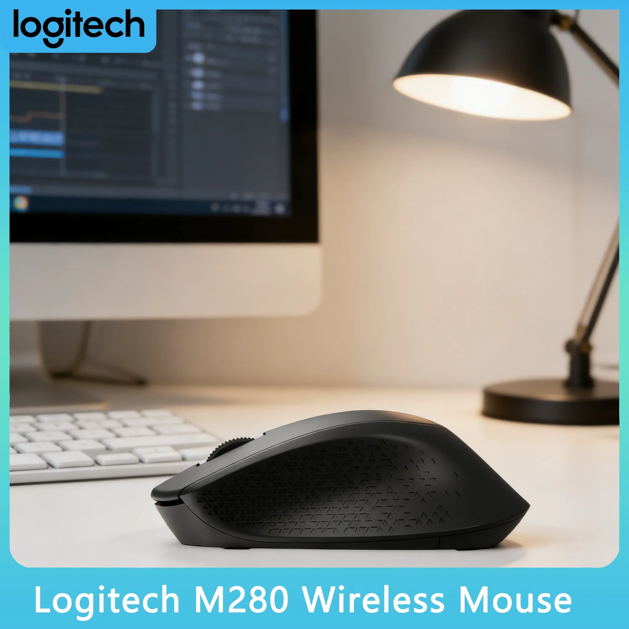 Logitech M280/M330 Ergonomic Design - Reduce Pressure on Palm
Logitech M280/M330 Ergonomic Design - Reduce Pressure on Palm