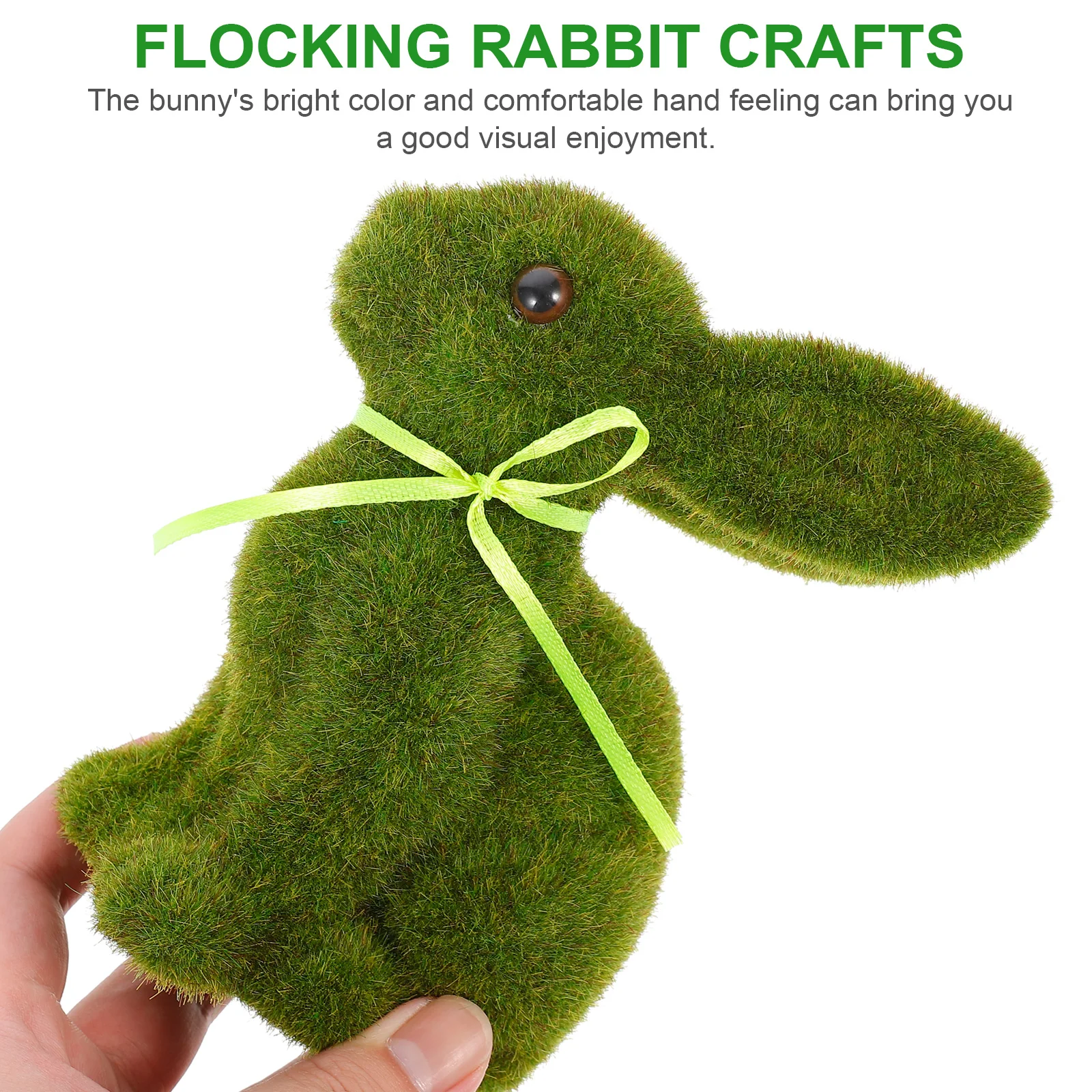 Simulated Rabbit Ornament Figurine Decorative Figurines Piggy Artificial Animal Flocking Miniature Baby
Simulated Rabbit Ornament Figurine Decorative Figurines Piggy Artificial Animal Flocking Miniature Baby