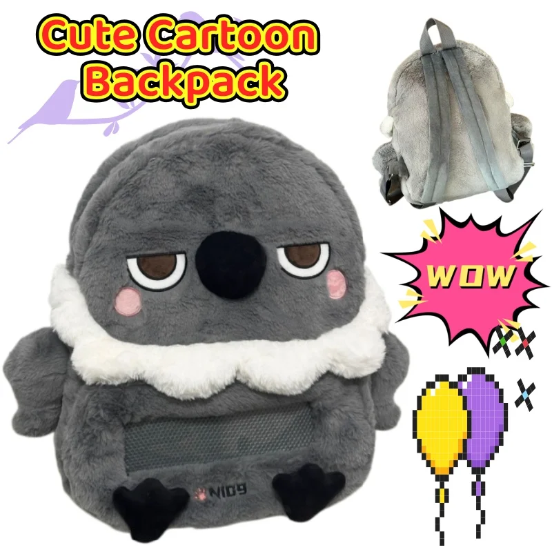 Love and deep space anime peripheral versatile plush backpack cartoon cute birthday gift casual large capacity backpack
Love and deep space anime peripheral versatile plush backpack cartoon cute birthday gift casual large capacity backpack