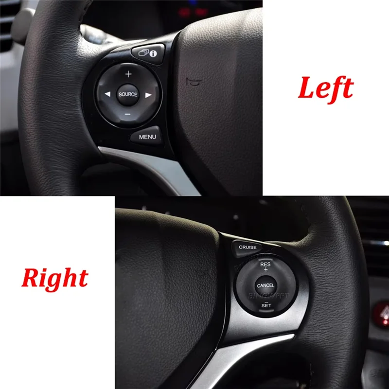 Steering Wheel Control Switch Cruise Button For Honda Jade Civic 2012-2015 35880-TR6-A01 35880-TR0-A02-Boom
Steering Wheel Control Switch Cruise Button For Honda Jade Civic 2012-2015 35880-TR6-A01 35880-TR0-A02-Boom