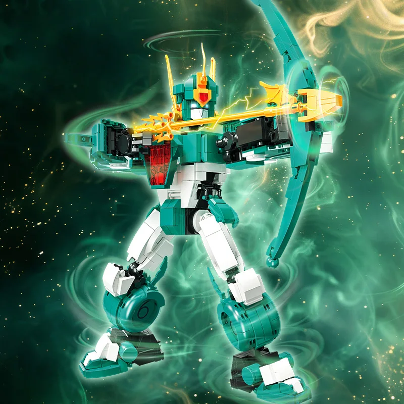 Anime three-dimensional mecha assembly robot transforms into two building blocks model boys and children's toys birthday gifts
Anime three-dimensional mecha assembly robot transforms into two building blocks model boys and children's toys birthday gifts