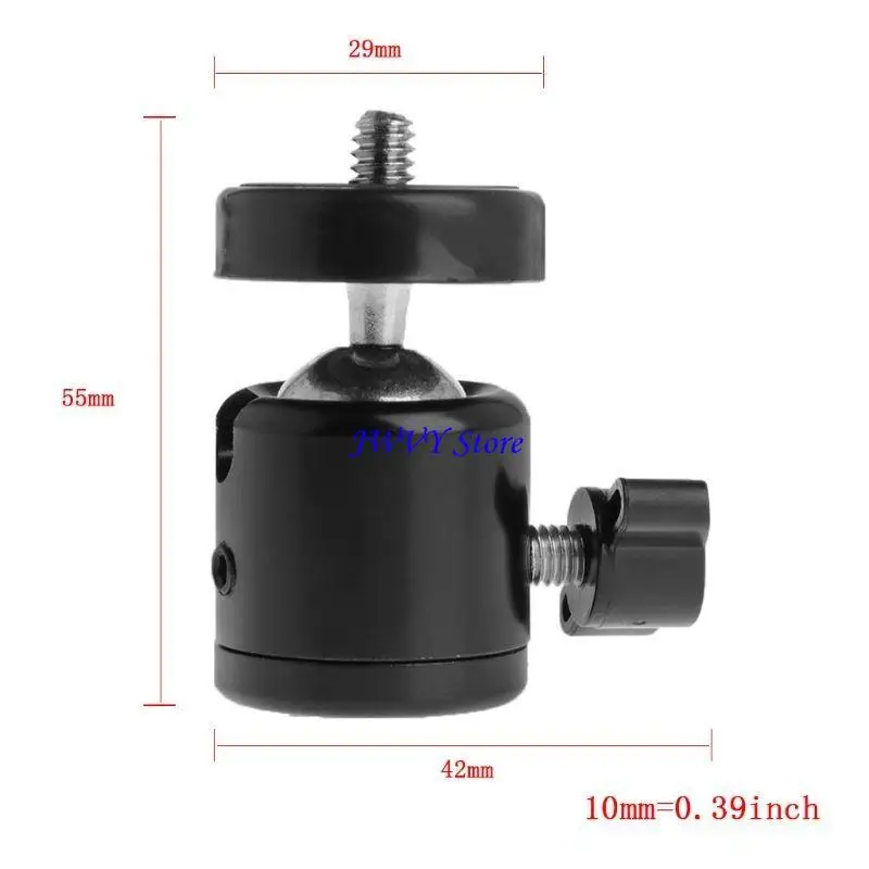 573A 1/4" Hot Shoe Mini Ball for Head Flash Bracket Holder Mount Screw For Camera
573A 1/4" Hot Shoe Mini Ball for Head Flash Bracket Holder Mount Screw For Camera