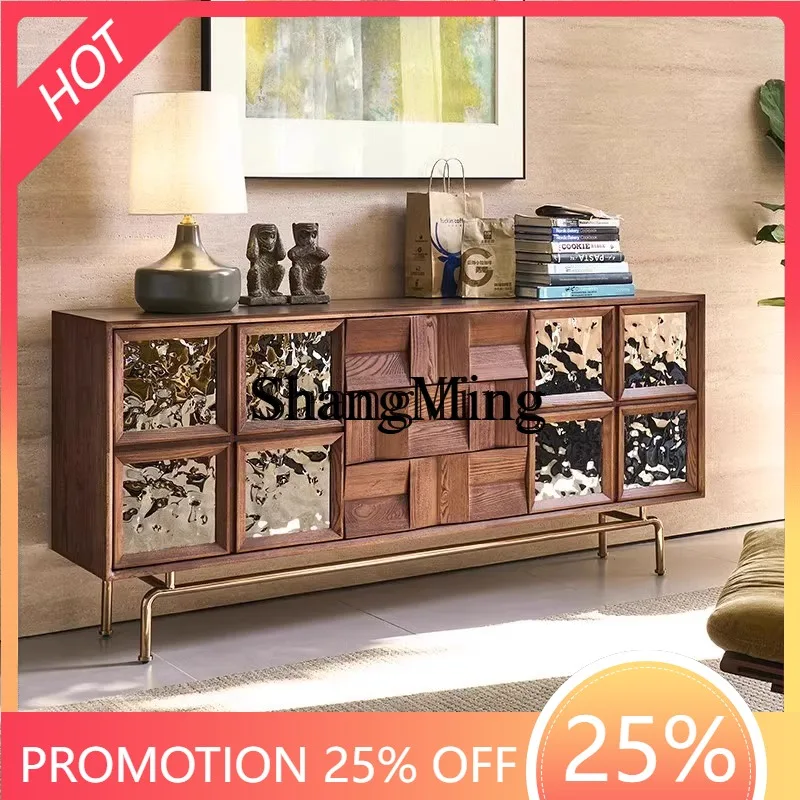 SM бытовой средневековый обеденный боковой шкаф из цельного дерева для гостиной, входная стеклянная дверь, чайный шкаф, бытовой шкафчик
SM бытовой средневековый обеденный боковой шкаф из цельного дерева для гостиной, входная стеклянная дверь, чайный шкаф, бытовой шкафчик