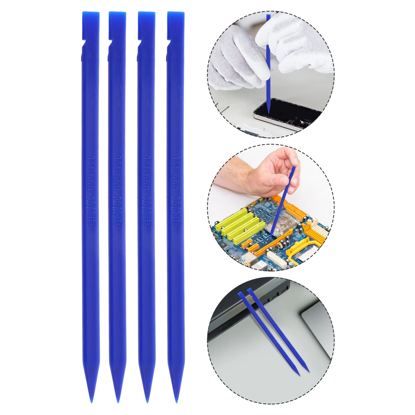 100Pcs Pry Bar Set No Scratch Plastic Tool for Phone LCD Screen Replacement Repair Kit Portable Electronics Disassembly Opening
100Pcs Pry Bar Set No Scratch Plastic Tool for Phone LCD Screen Replacement Repair Kit Portable Electronics Disassembly Opening