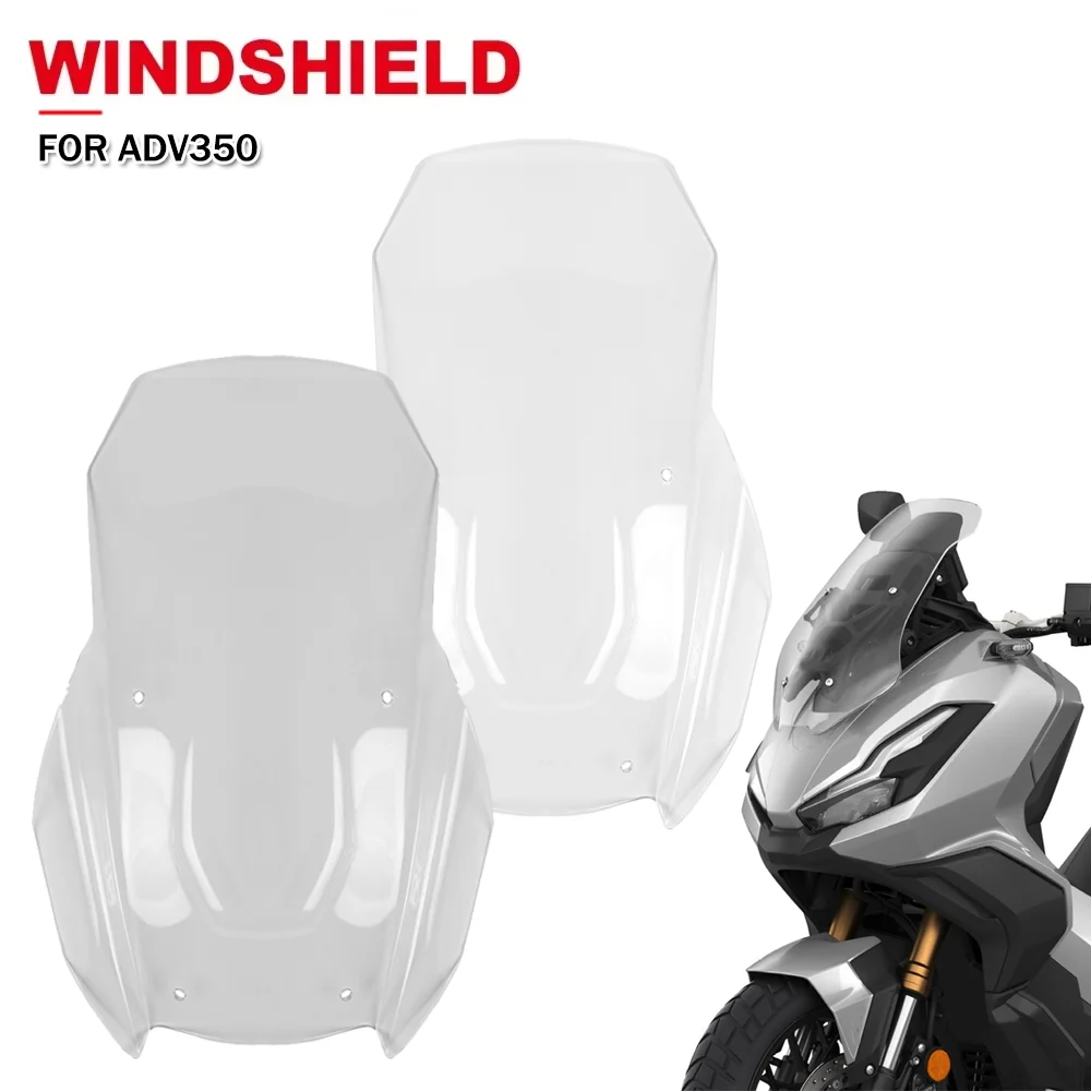 Motorcycle Accessories Windshield Windscreen Front Wind Screen Deflector Spoiler Protector For Honda ADV350 ADV 350 2022-2024
Motorcycle Accessories Windshield Windscreen Front Wind Screen Deflector Spoiler Protector For Honda ADV350 ADV 350 2022-2024