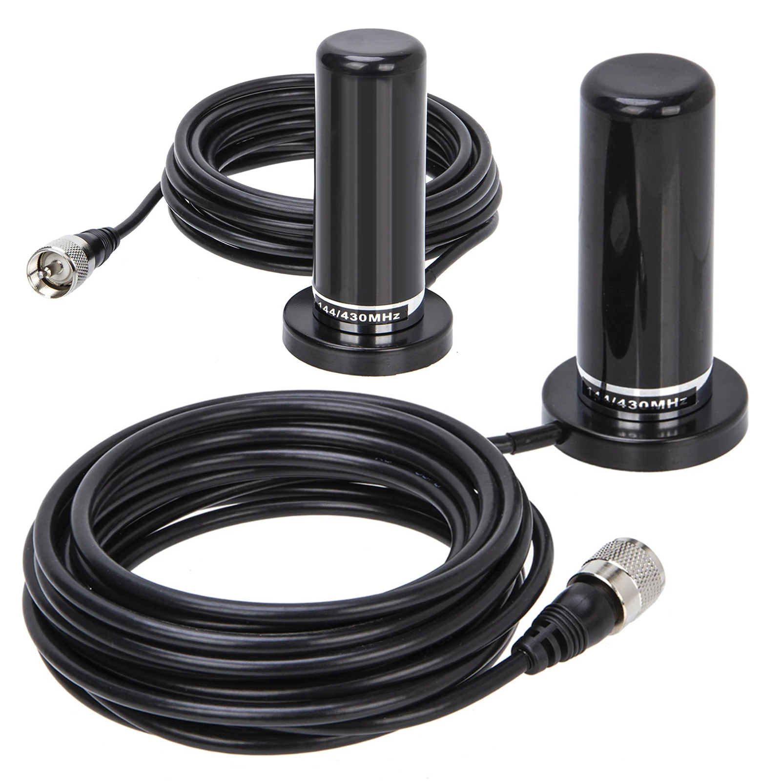 Dual Band VHF UHF Ham Amateurs Radio Antenna PL259 Connector Vehicle Ham Mobile Two Way Radio Antenna with Base Extension Cable
Dual Band VHF UHF Ham Amateurs Radio Antenna PL259 Connector Vehicle Ham Mobile Two Way Radio Antenna with Base Extension Cable