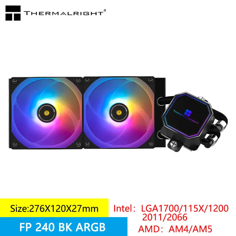 Thermalright Frozen Prism 240 универсальный радиатор для водяного охлаждения, магнитная съемная верхняя крышка, поддержка LGA1700/115X/2011/AM5/AM4
Thermalright Frozen Prism 240 универсальный радиатор для водяного охлаждения, магнитная съемная верхняя крышка, поддержка LGA1700/115X/2011/AM5/AM4