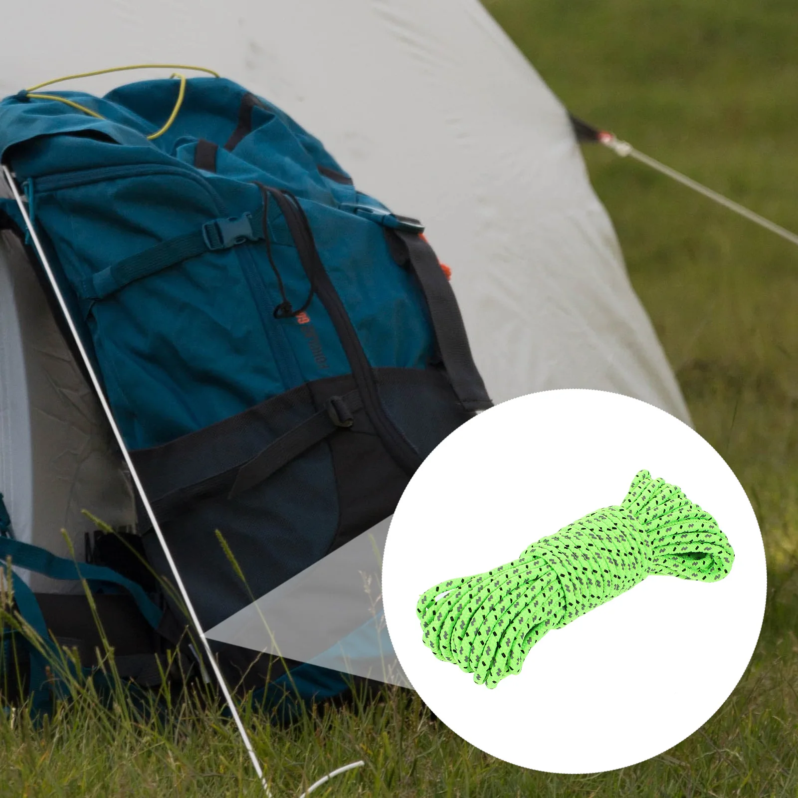 Camping Tent Ropes 4mm 10m Reflective Windproof Polyester Rope Outdoor Canopy Pole Clothesline Tying Supplies Marine Cord
Camping Tent Ropes 4mm 10m Reflective Windproof Polyester Rope Outdoor Canopy Pole Clothesline Tying Supplies Marine Cord
