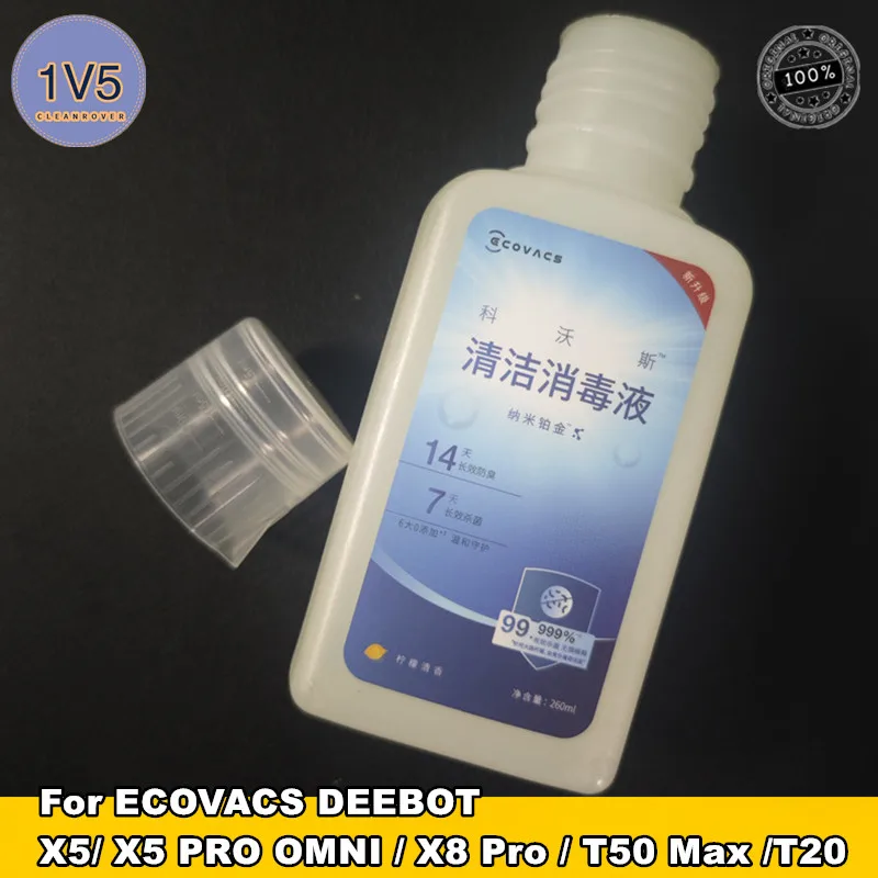 Original deebot Cleaning Solutions scent for ECOVACS DEEBOT X1 / X2 / X5 PRO OMNI / X8 Pro Omni / T50 Max /T20 OMNI Floor Liquid
Original deebot Cleaning Solutions scent for ECOVACS DEEBOT X1 / X2 / X5 PRO OMNI / X8 Pro Omni / T50 Max /T20 OMNI Floor Liquid