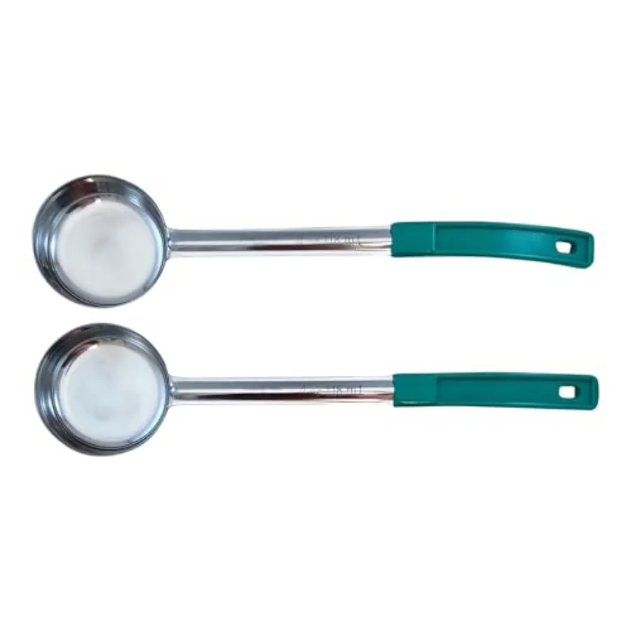 Stainless Steel Portion Control Ladle Spoon for Measuring and Serving; Commercial Grade Serving Scoops [Pack of
Stainless Steel Portion Control Ladle Spoon for Measuring and Serving; Commercial Grade Serving Scoops [Pack of