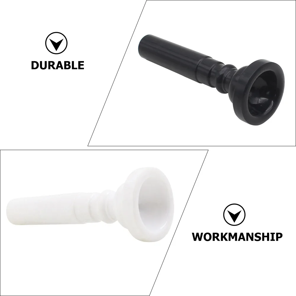 2pcs Exquisite Mouthpiece Replacement Plastic Part Durable Food-Grade Abs Material Portable Accessory Trumpet Practice Tool
2pcs Exquisite Mouthpiece Replacement Plastic Part Durable Food-Grade Abs Material Portable Accessory Trumpet Practice Tool