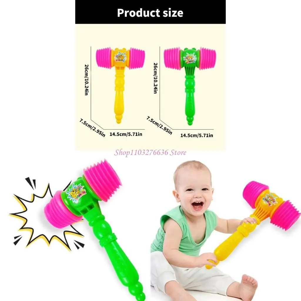Sensory Toy Plastic Squeaky Hammer Toy For Kids Ideal For Fun And Creative Play Nursery Room Decoration
Sensory Toy Plastic Squeaky Hammer Toy For Kids Ideal For Fun And Creative Play Nursery Room Decoration