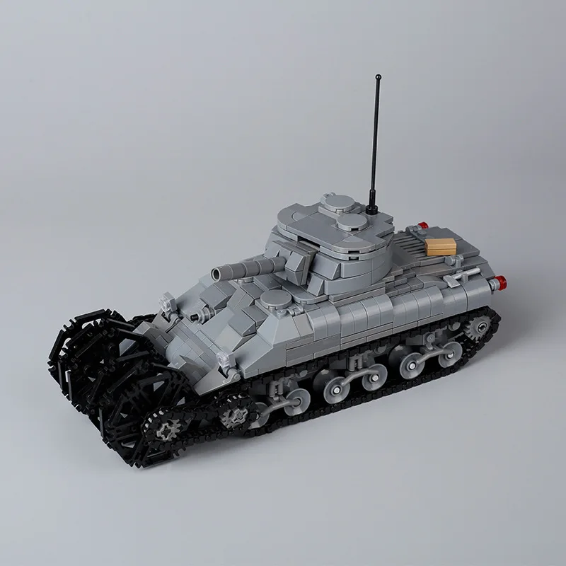 MOC US Military Scene Sherman Mine Sweeper Tank Track Vehicle Small Pellet Building Block Kids Hobby Collecting Bricks Toys
MOC US Military Scene Sherman Mine Sweeper Tank Track Vehicle Small Pellet Building Block Kids Hobby Collecting Bricks Toys