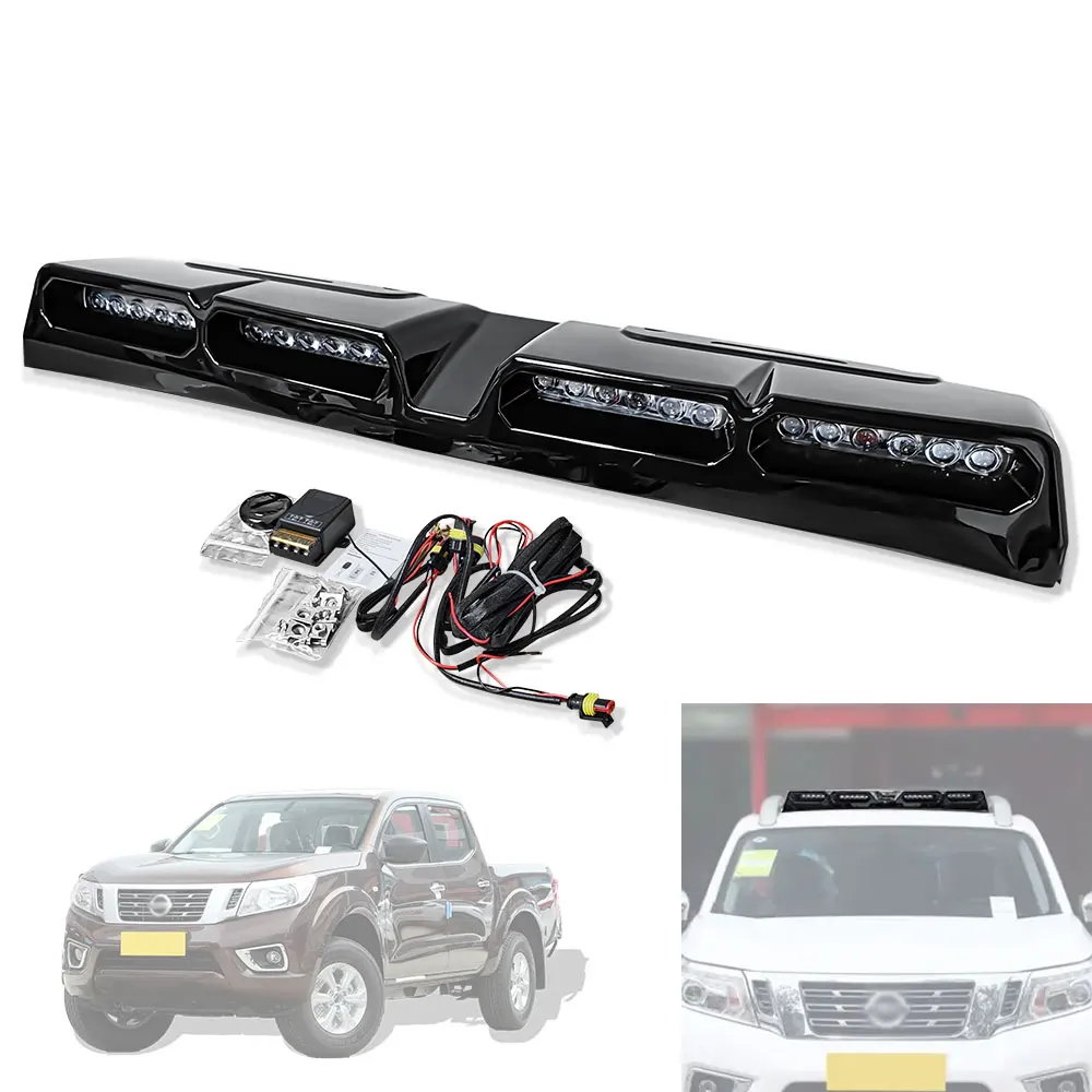 Front Roof Wing Lip Roof top Led Bars Lights For NISSAN Navara 2023 2024 Led Car Pickup Roof Lights Exterior Modification
Front Roof Wing Lip Roof top Led Bars Lights For NISSAN Navara 2023 2024 Led Car Pickup Roof Lights Exterior Modification