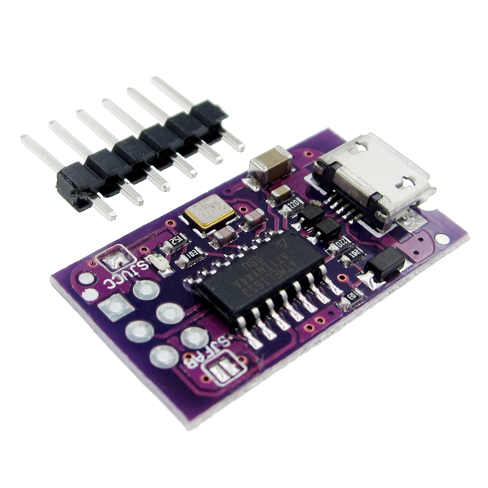 10PCS Micro USB Tiny AVR ISP ATtiny44 ATTiny45 ATTiny85 USBTinyISP Programmer Module For IDE Bootloader ISP Microcontroller 5V
10PCS Micro USB Tiny AVR ISP ATtiny44 ATTiny45 ATTiny85 USBTinyISP Programmer Module For IDE Bootloader ISP Microcontroller 5V