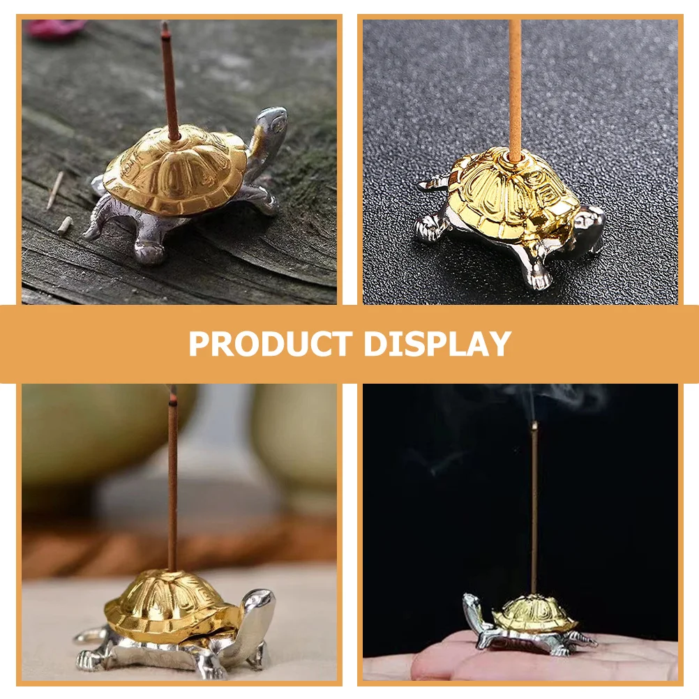 Alloy Turtle Incense Stick Holder Creative Animal Shape Censer for Living Room Bedroom Office Yoga Room Tabletop Aroma Burner
Alloy Turtle Incense Stick Holder Creative Animal Shape Censer for Living Room Bedroom Office Yoga Room Tabletop Aroma Burner