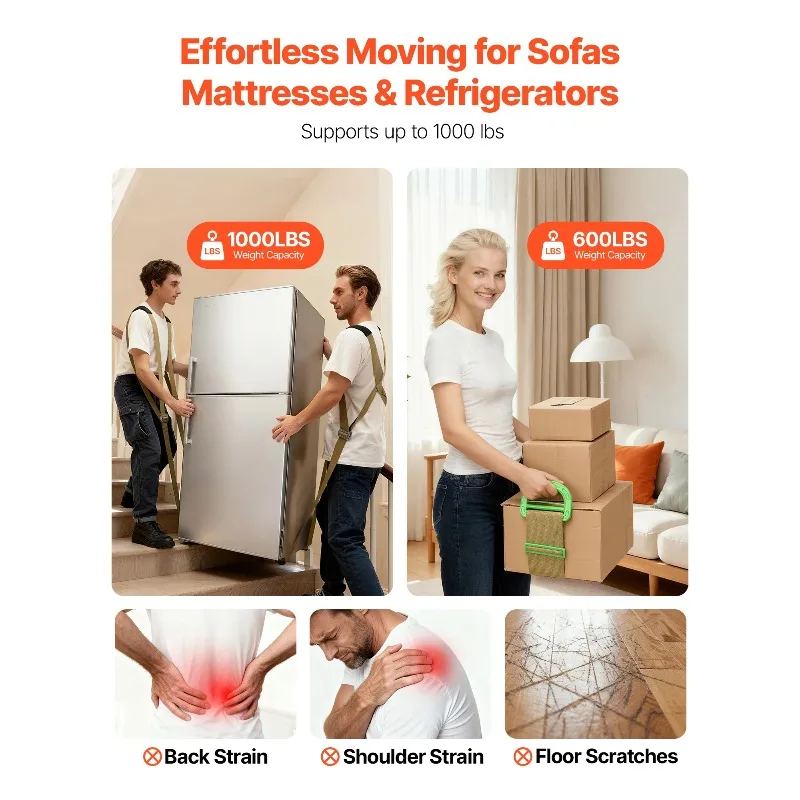 【From China】 Moving Straps 2-Person Lifting and Moving System with 2 Harness Straps 2 Load-bearing Straps Move Furniture Applia
【From China】 Moving Straps 2-Person Lifting and Moving System with 2 Harness Straps 2 Load-bearing Straps Move Furniture Applia