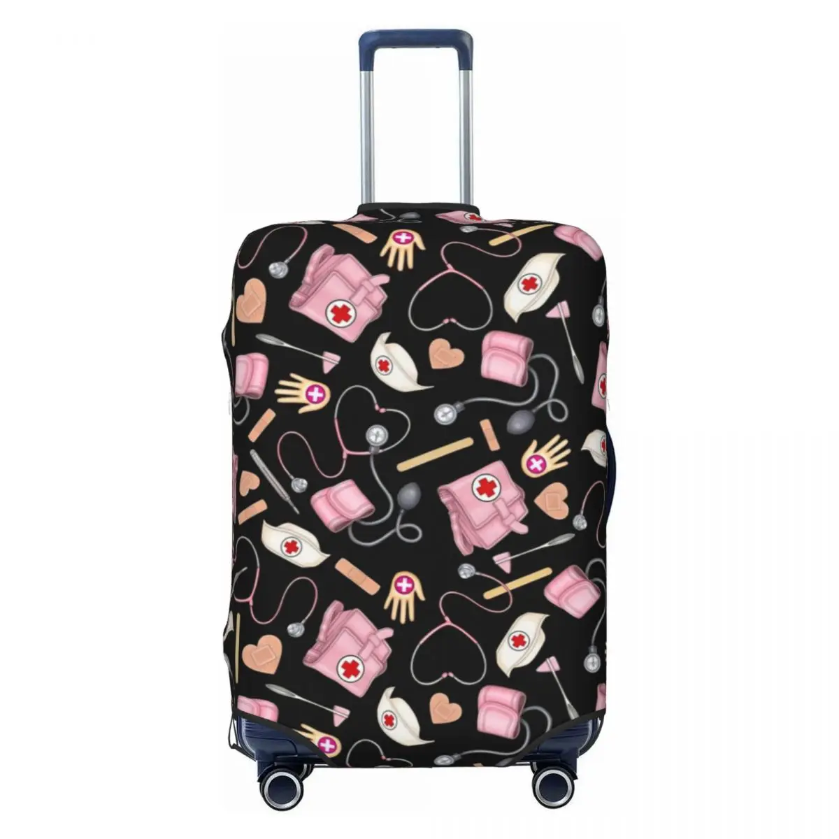 Custom Cartoon Doctors Nurse Suitcase Cover Elastic Nursing Medical Pattern Luggage Protective Covers for 18-32 inch
Custom Cartoon Doctors Nurse Suitcase Cover Elastic Nursing Medical Pattern Luggage Protective Covers for 18-32 inch