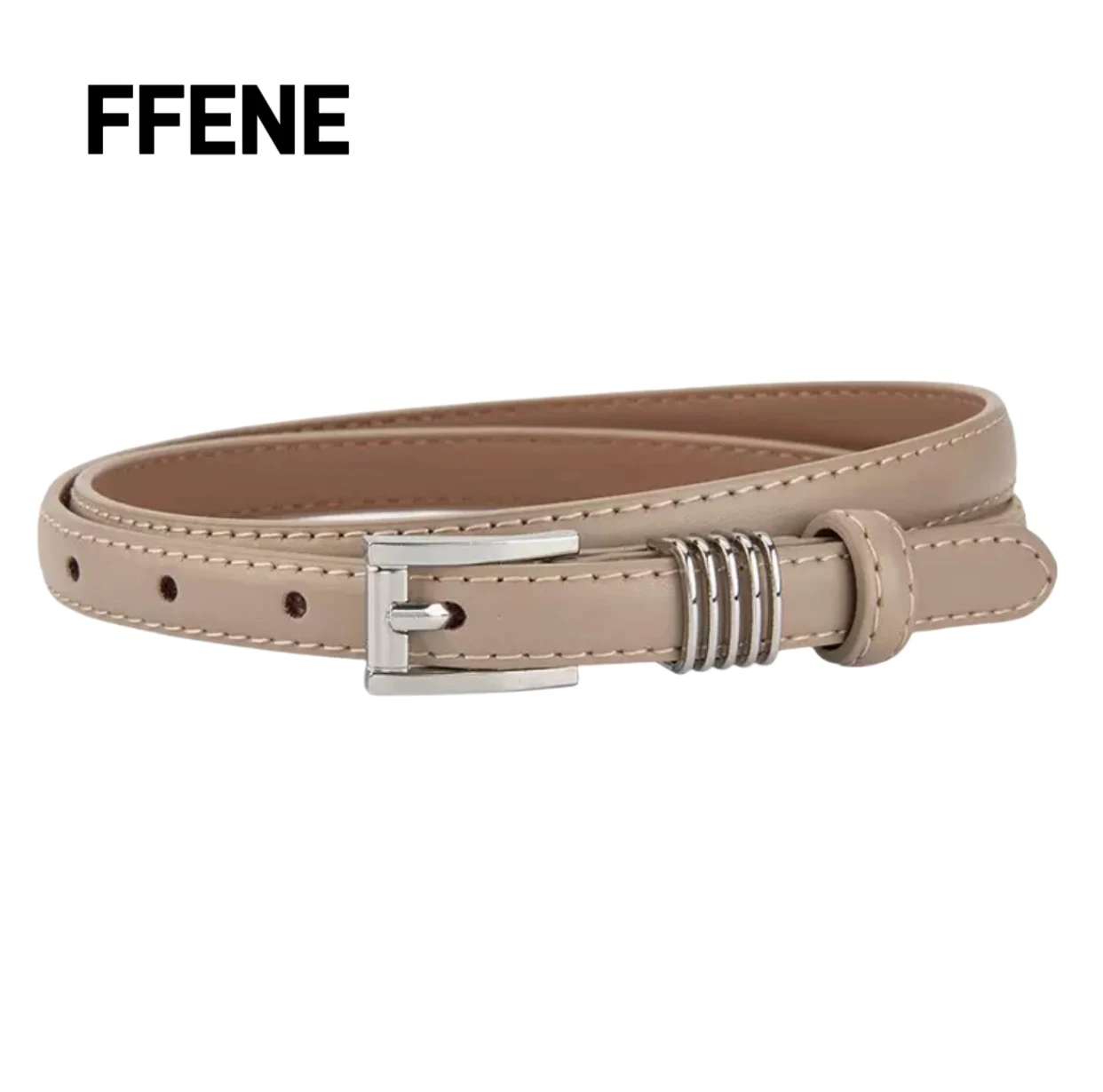 Commuting simple lady luxurious high-end leather thin belt women's versatile jeans dress with retro square buckle decoration
Commuting simple lady luxurious high-end leather thin belt women's versatile jeans dress with retro square buckle decoration