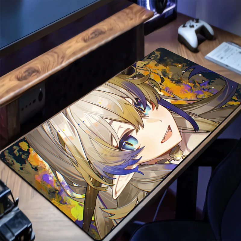 Large Mouse pad Arknights Shu game player keyboard pad non-slip office study desk mat floor mat coaster PC carpet game Mousepad
Large Mouse pad Arknights Shu game player keyboard pad non-slip office study desk mat floor mat coaster PC carpet game Mousepad