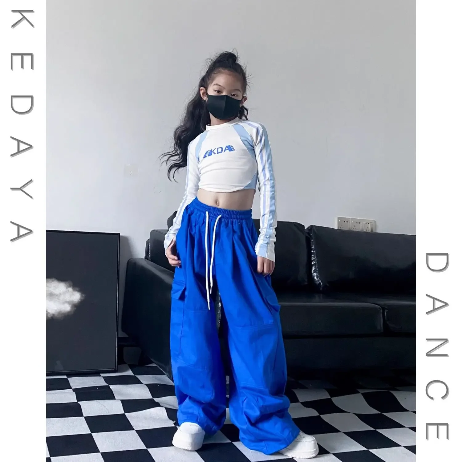 Children's Street Dance Trend Clothing Autumn Girls Hip-hop Jazz Dance Performance Clothing Set Little Girls Jazz Dance Clothing
Children's Street Dance Trend Clothing Autumn Girls Hip-hop Jazz Dance Performance Clothing Set Little Girls Jazz Dance Clothing