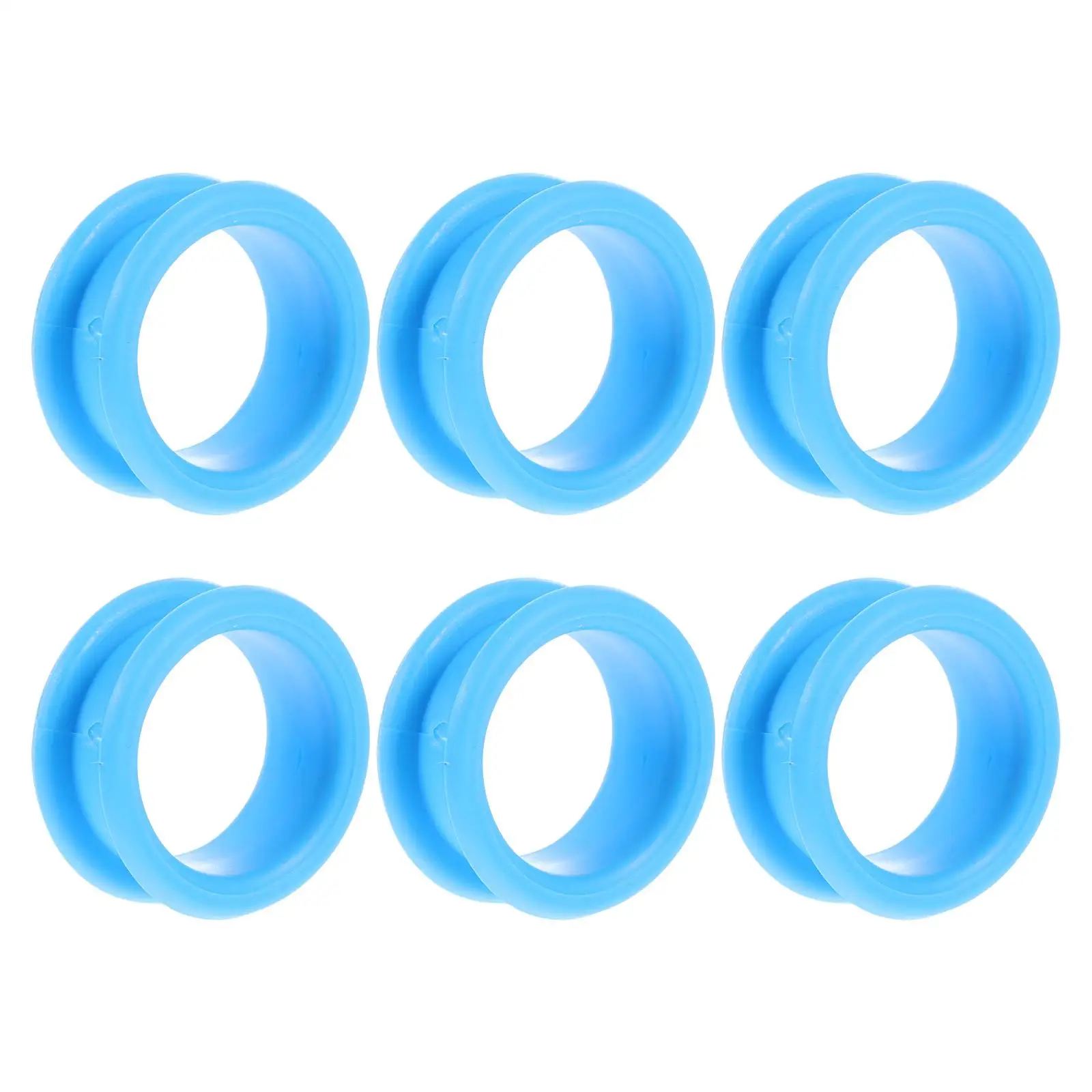 6 Pcs Pet Scissors Silicone Finger Rings Non Skid Hairdressing Protective Comfortable Anti Slip Breathable For Home Use
6 Pcs Pet Scissors Silicone Finger Rings Non Skid Hairdressing Protective Comfortable Anti Slip Breathable For Home Use