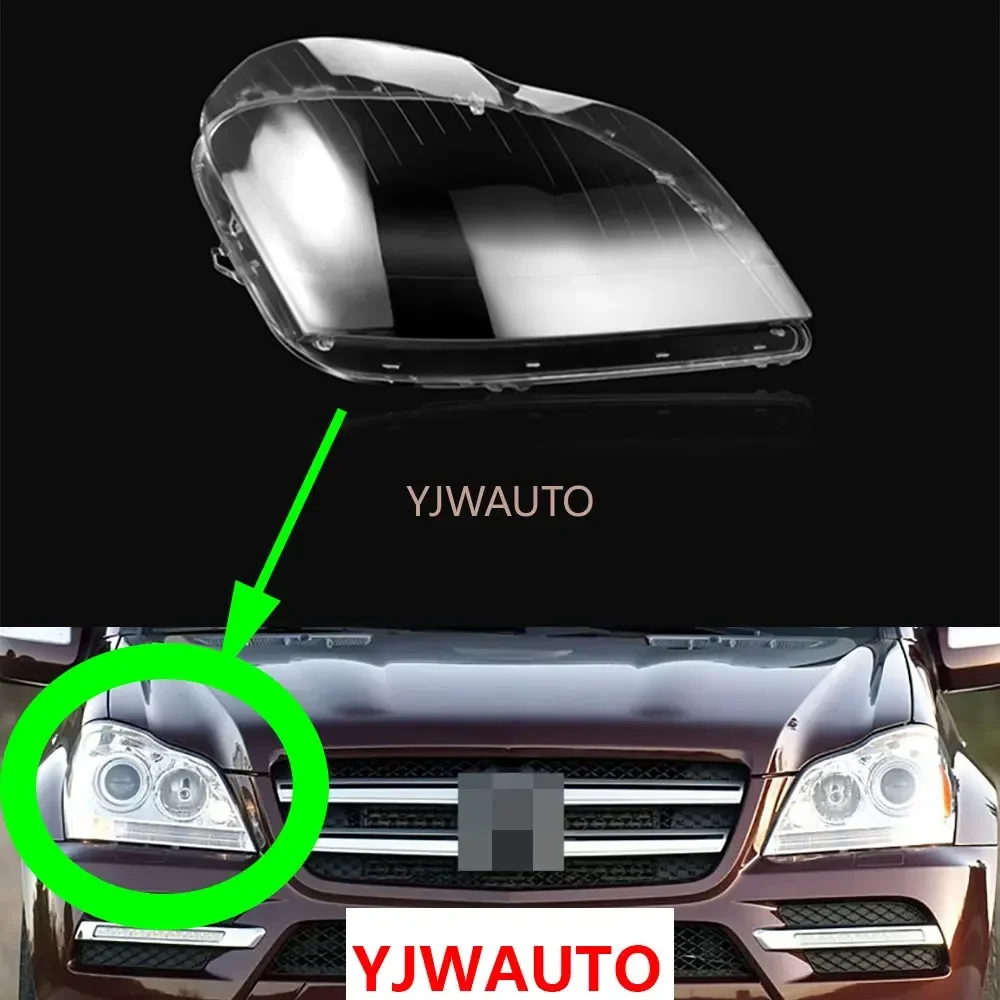 For Benz GL350 GL450 2006 2007 2008 2009 2010 2011 Headlight Cover Car Headlamp Lens Replacement Front Lampshade Auto Shell
For Benz GL350 GL450 2006 2007 2008 2009 2010 2011 Headlight Cover Car Headlamp Lens Replacement Front Lampshade Auto Shell