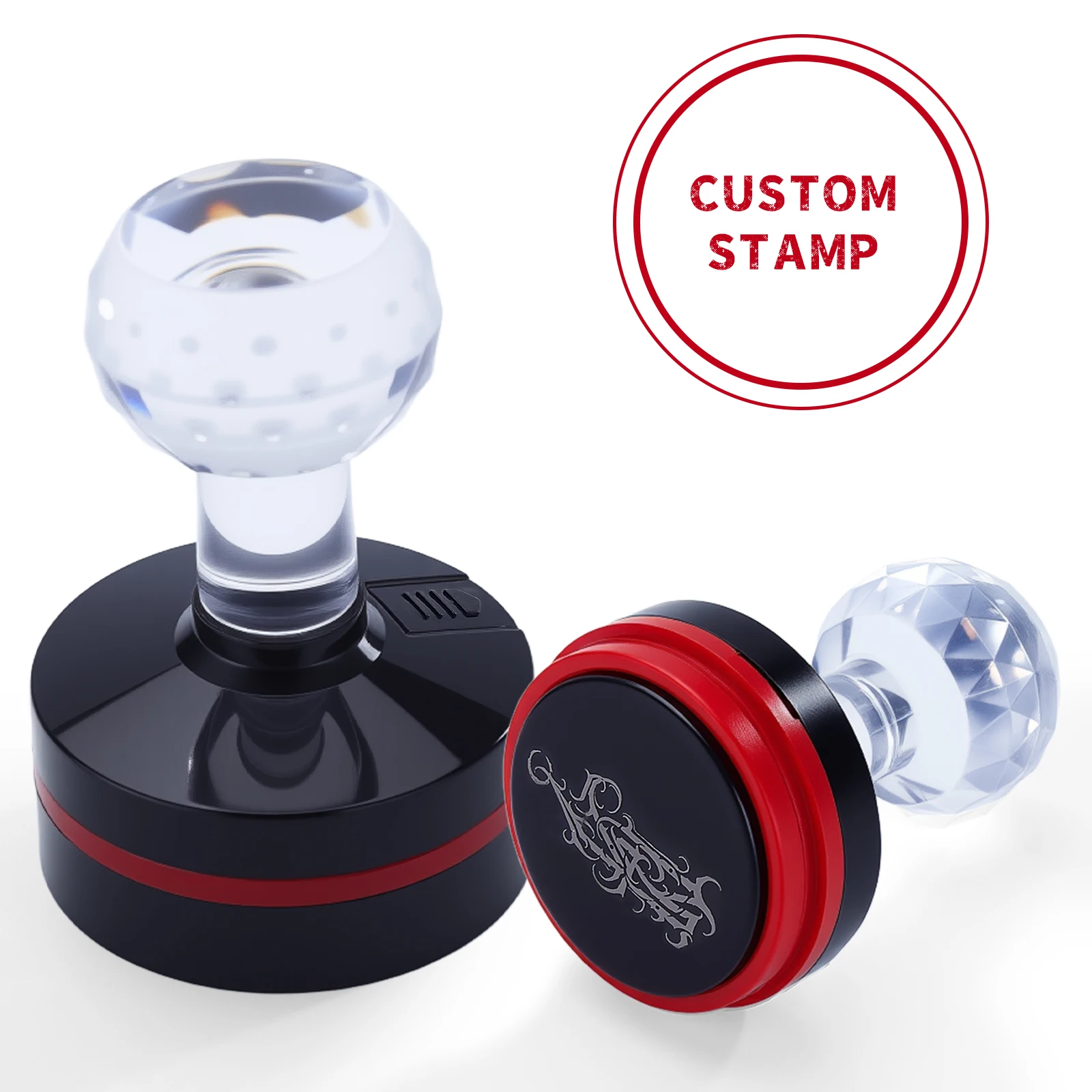 Custom Stamp with Logo Text,Personalized Rubber Stamp with Handle,Address Stamps for Business or Crafting
Custom Stamp with Logo Text,Personalized Rubber Stamp with Handle,Address Stamps for Business or Crafting