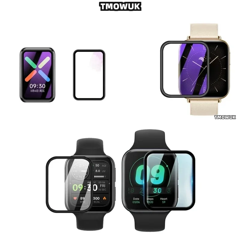 For OPPO Watch 2 3 4 Pro SE Free Band 2 42mm 46mm - 3D Curved Soft Flexible Full Cover Anti-Scratch PMMA Screen Protective Film
For OPPO Watch 2 3 4 Pro SE Free Band 2 42mm 46mm - 3D Curved Soft Flexible Full Cover Anti-Scratch PMMA Screen Protective Film