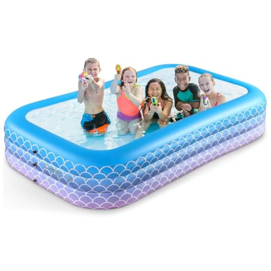 Backyard outdoor garden summer water party inflatable pool for kids and adults PVC pink leakproof upgraded 2025 model 130×72×22
Backyard outdoor garden summer water party inflatable pool for kids and adults PVC pink leakproof upgraded 2025 model 130×72×22