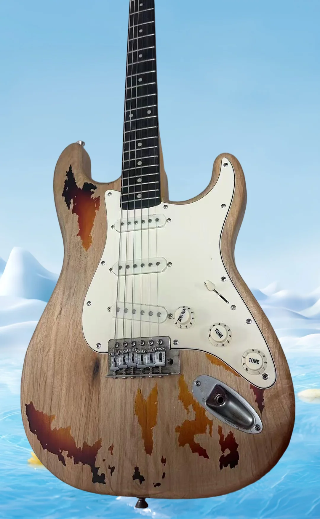 Guitar Rosewood Neck Material High-quality Guitar 21 Tone,high quality
Guitar Rosewood Neck Material High-quality Guitar 21 Tone,high quality