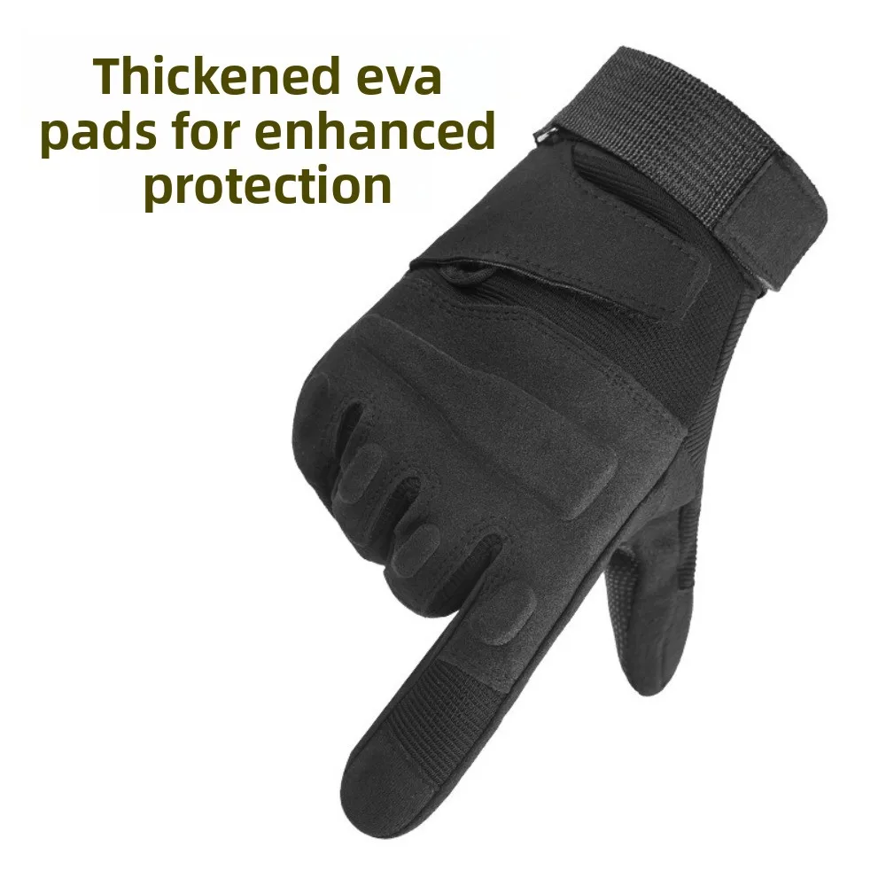 Fashion Wear-Resistant Motorcycle Gloves Black Polyester Mountaineering Gloves Anti-Slip Anti Cutting Full Finger Gloves Fitness
Fashion Wear-Resistant Motorcycle Gloves Black Polyester Mountaineering Gloves Anti-Slip Anti Cutting Full Finger Gloves Fitness