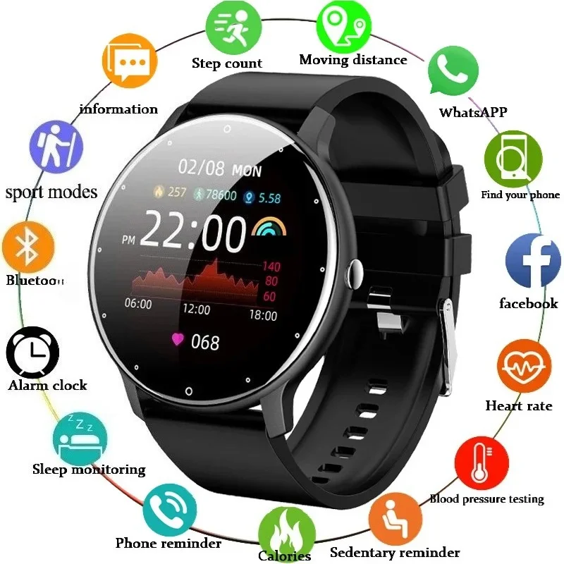 Smart Watch ZL02CPro Women Men Lady Gift Sport Fitness Men Watches Heart Rate Monitor Waterproof Smartwatch For IOS Android LIGE
Smart Watch ZL02CPro Women Men Lady Gift Sport Fitness Men Watches Heart Rate Monitor Waterproof Smartwatch For IOS Android LIGE