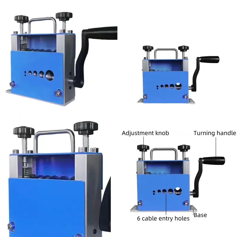 Small Hand-cranked DAWNTech DA-017 Manual Wire Stripping Machine for Scrap Copper Wire Cable Hard Steel Strip Knife
Small Hand-cranked DAWNTech DA-017 Manual Wire Stripping Machine for Scrap Copper Wire Cable Hard Steel Strip Knife