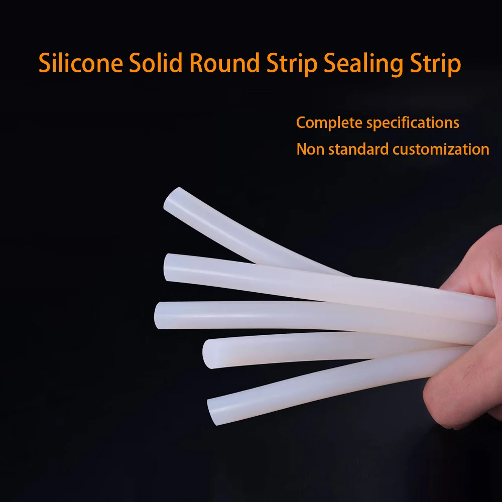 1/5/10M White Solid Silicone Cord Rubber Gasket Trim Sealing Round Strips O Ring High Temperature Waterproof Diameter 0.8/1-25mm
1/5/10M White Solid Silicone Cord Rubber Gasket Trim Sealing Round Strips O Ring High Temperature Waterproof Diameter 0.8/1-25mm