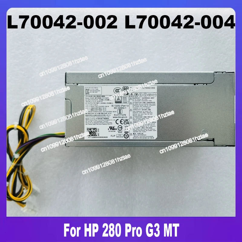 Оригинальный блок питания для 280 Pro G3 MT 180 Вт L70042-002 L70042-004 PCK017 D19-180P1A, 100% тестирование, высокое качество
Оригинальный блок питания для 280 Pro G3 MT 180 Вт L70042-002 L70042-004 PCK017 D19-180P1A, 100% тестирование, высокое качество