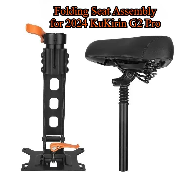 Folding Seat for 2024 KuKirin G2 Pro - OEM Shock-Absorbing Cushion with Quick-Release, Easy Installation
Folding Seat for 2024 KuKirin G2 Pro - OEM Shock-Absorbing Cushion with Quick-Release, Easy Installation