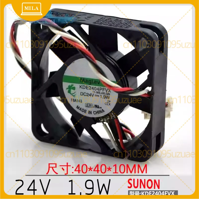 2 шт. Оригинальный бесшумный вентилятор охлаждения инвертора 4010 KDE2404PFVX 24В с 1,92-контактным разъемом
2 шт. Оригинальный бесшумный вентилятор охлаждения инвертора 4010 KDE2404PFVX 24В с 1,92-контактным разъемом
