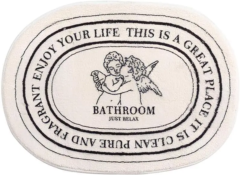 Angel Bathroom Rug 20x32in, Super Soft Plush, Non-Slip Absorbent Cherub Mat, Aesthetic Decor, Machine Washable
Angel Bathroom Rug 20x32in, Super Soft Plush, Non-Slip Absorbent Cherub Mat, Aesthetic Decor, Machine Washable