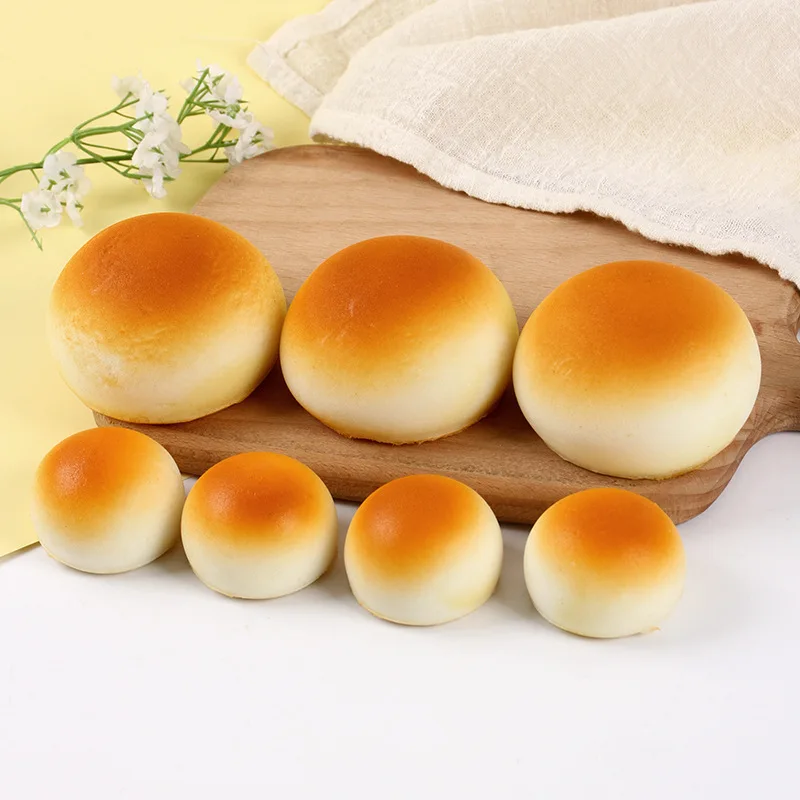 PU slow-rebound simulated food steamed bun model, baked bun pendant, realistic food bread stress-relief squishy toy
PU slow-rebound simulated food steamed bun model, baked bun pendant, realistic food bread stress-relief squishy toy