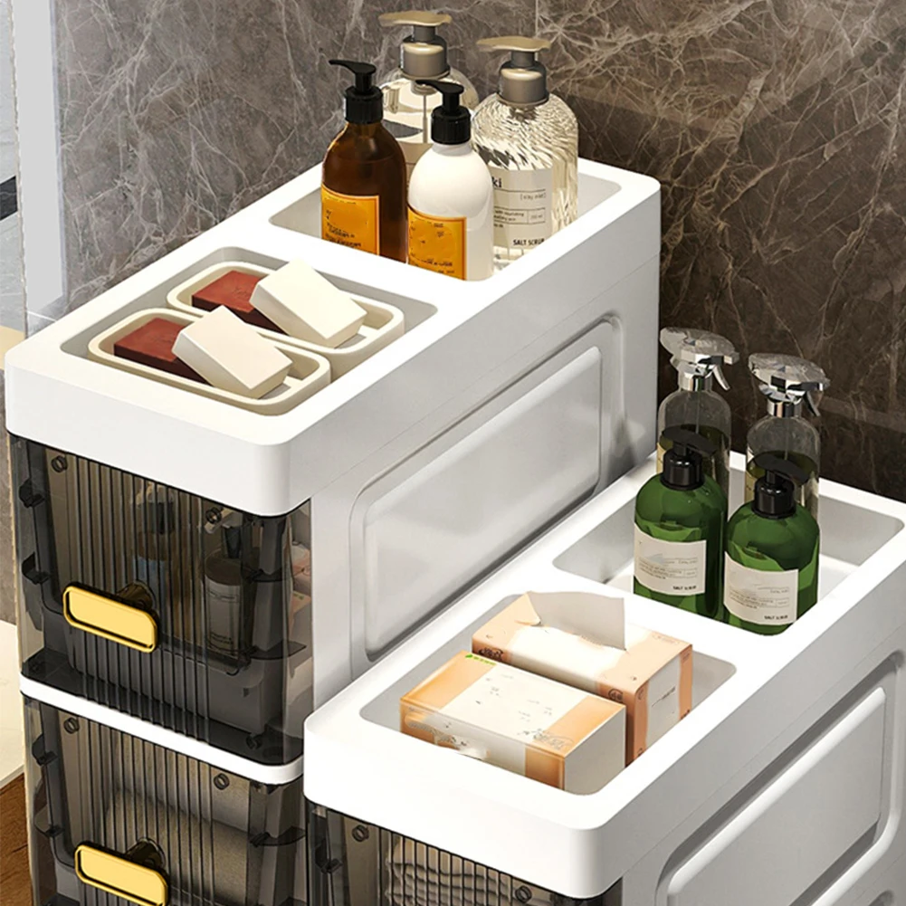 Toilet Paper Storage Cabinet Bathroom Storage Cabinet 4/5 Tier Waterproof Narrow Toilet Drawer for Small Spaces Bedroom Bathroom
Toilet Paper Storage Cabinet Bathroom Storage Cabinet 4/5 Tier Waterproof Narrow Toilet Drawer for Small Spaces Bedroom Bathroom