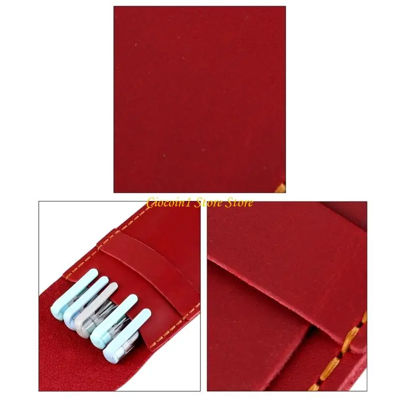 A3PC Leather Fountain Pen Case Water Resistant Pen Organiser Portable Pencil Pouches
A3PC Leather Fountain Pen Case Water Resistant Pen Organiser Portable Pencil Pouches