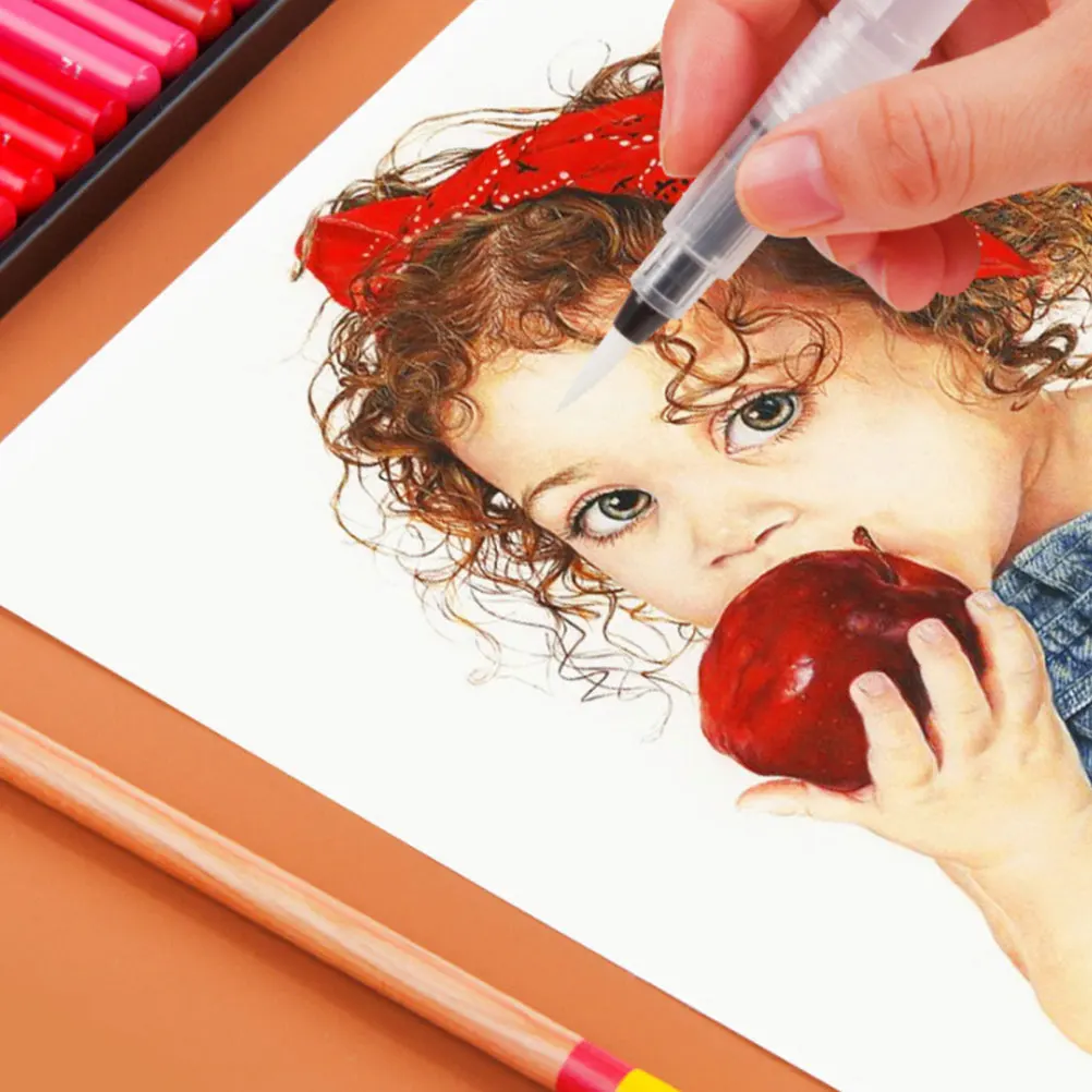 6pcs Nylon Head Water Storage Pen Watercolor Brush Pens Portable Ink Art Drawing Tool for Kids Adults No Spill Messy Water 
6pcs Nylon Head Water Storage Pen Watercolor Brush Pens Portable Ink Art Drawing Tool for Kids Adults No Spill Messy Water