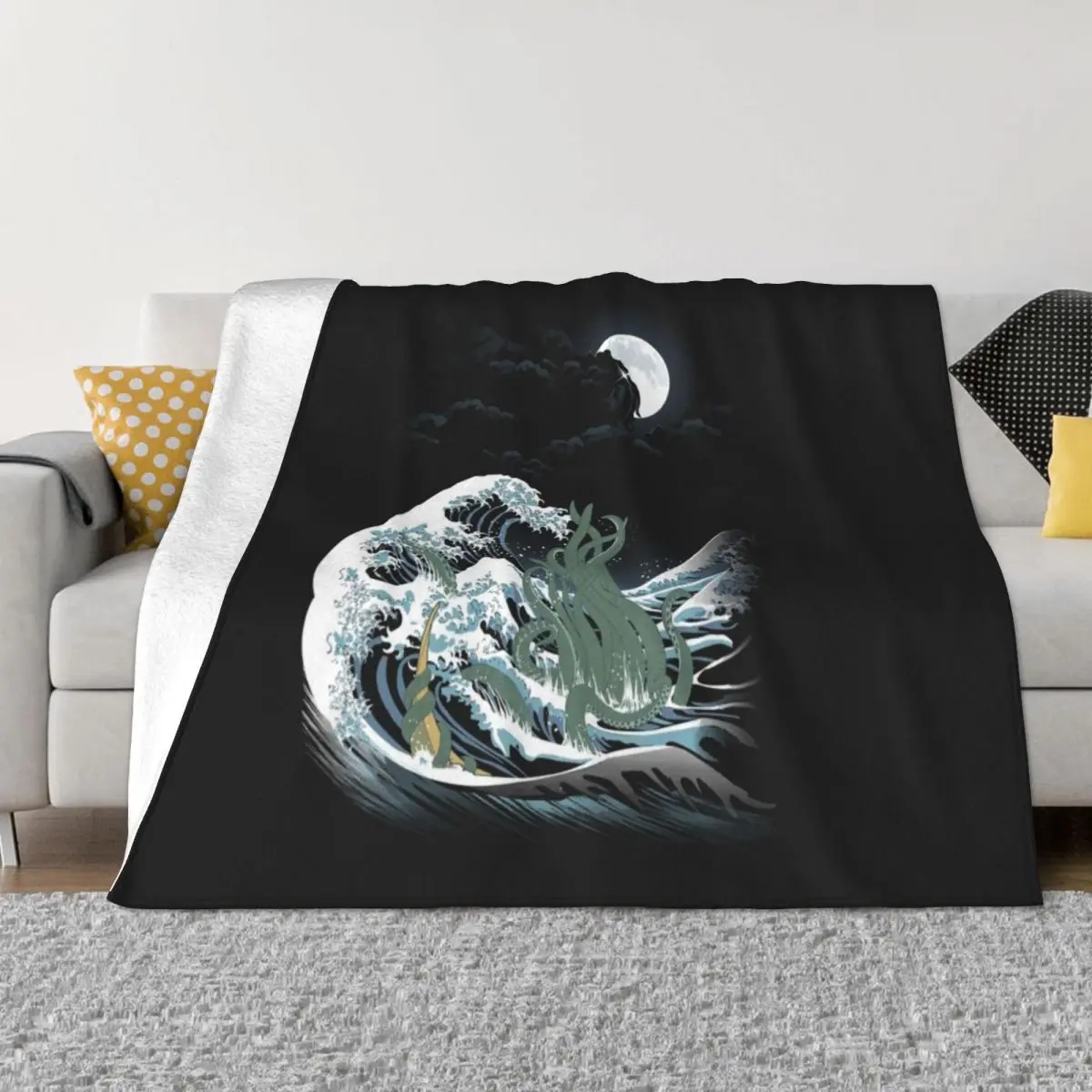 The Wave OffR'lyeh Throw Blanket Custom bed plaid Thin Soft Plush Plaid Blankets
The Wave OffR'lyeh Throw Blanket Custom bed plaid Thin Soft Plush Plaid Blankets