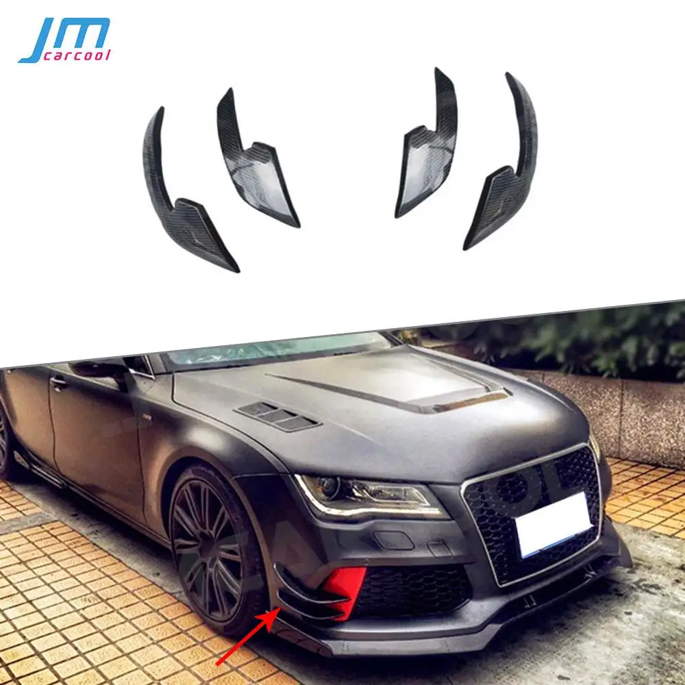Carbon Fiber Front Foglamp Air Vent Side Fins Winglet For Audi A6 RS6 2013-2016 A7 RS7 2012-2015 4PCS Trunk Trim Decoration
Carbon Fiber Front Foglamp Air Vent Side Fins Winglet For Audi A6 RS6 2013-2016 A7 RS7 2012-2015 4PCS Trunk Trim Decoration