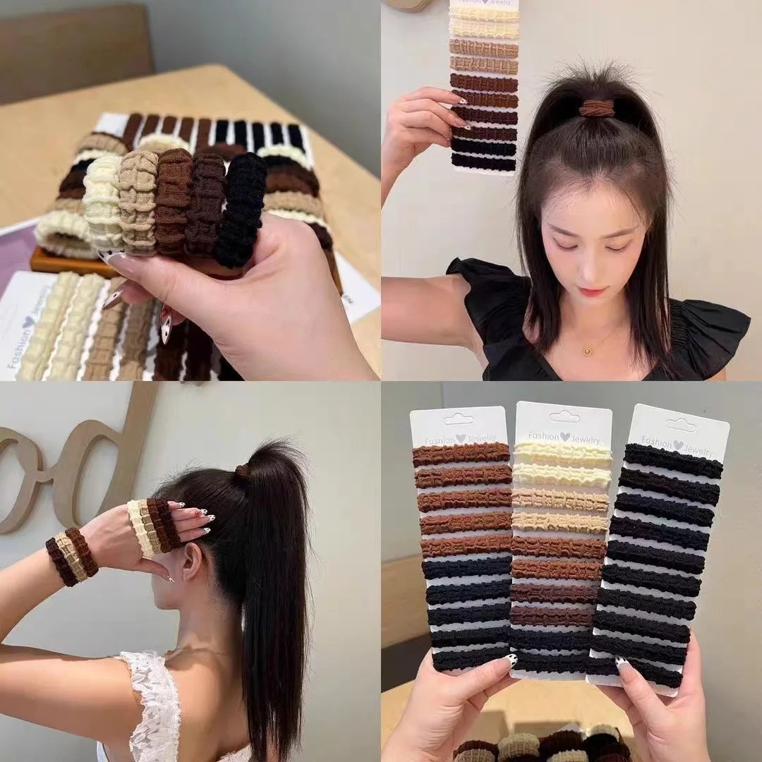Kids' Hair Accessories Milk Coffee Color Thick and Thick Hair Hoop Tie Ponytail Meatballs Don't Hurt Hair Girl's Gift
Kids' Hair Accessories Milk Coffee Color Thick and Thick Hair Hoop Tie Ponytail Meatballs Don't Hurt Hair Girl's Gift