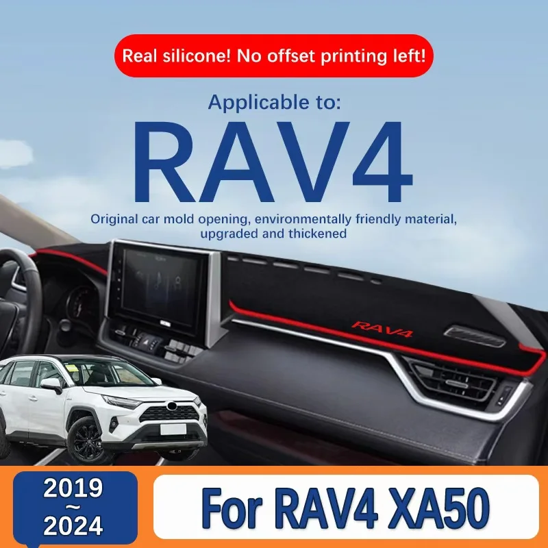 For Toyota RAV4 2019 2020 2021 2022 2023 2024 RAV 4 XA50 Hybrid Dashboard Mat Dashmat Cover Pad Sunshade Carpet Accessories
For Toyota RAV4 2019 2020 2021 2022 2023 2024 RAV 4 XA50 Hybrid Dashboard Mat Dashmat Cover Pad Sunshade Carpet Accessories
