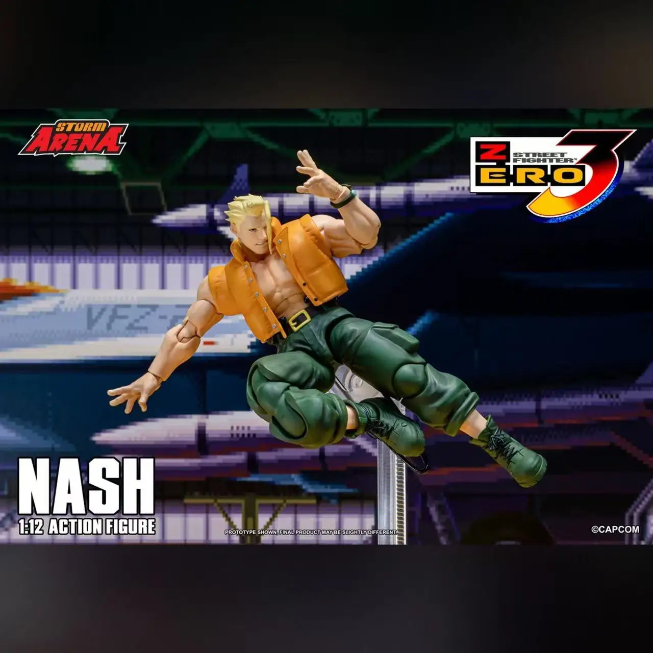 В наличии: Оригинальная коллекционная фигурка Storm Toys Arena Street Fighter ZERO3 NASH SFSA05, масштаб 1/12, модель для подарков.
В наличии: Оригинальная коллекционная фигурка Storm Toys Arena Street Fighter ZERO3 NASH SFSA05, масштаб 1/12, модель для подарков.